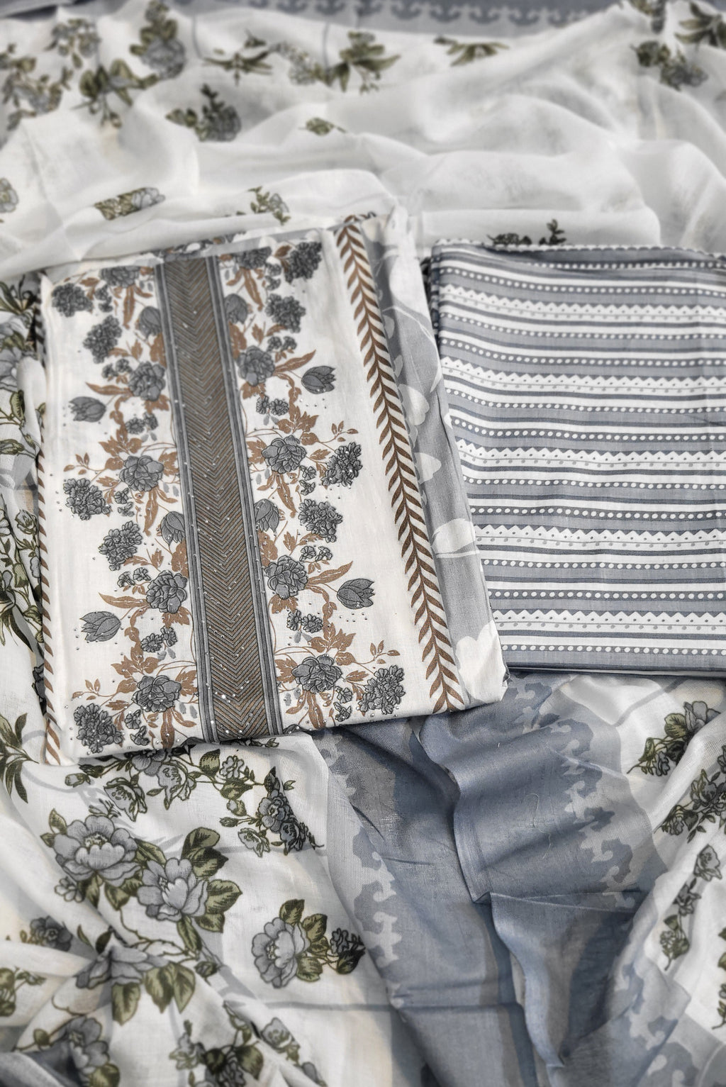 Pure Cotton Designer Suit