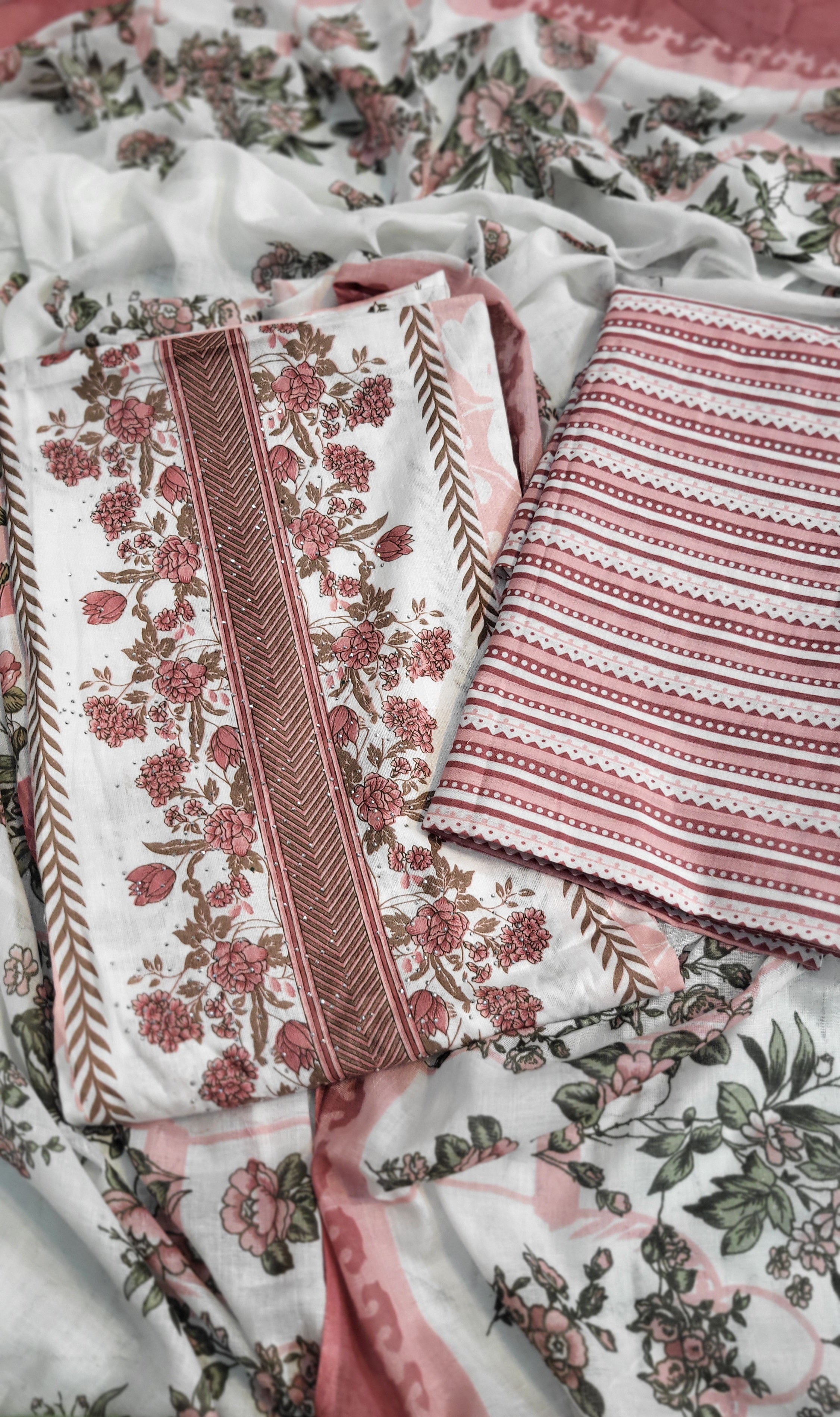 Pure Cotton Designer Suit